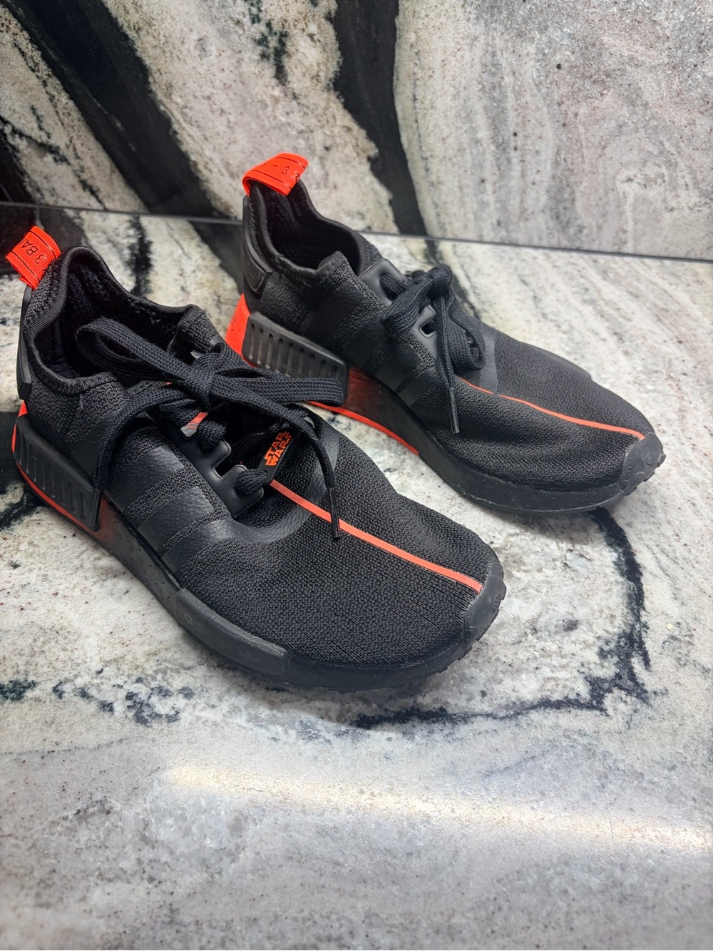 Adidas NMD R1 Star Wars Darth Vader Black Red FW2282 Men’s US 6
